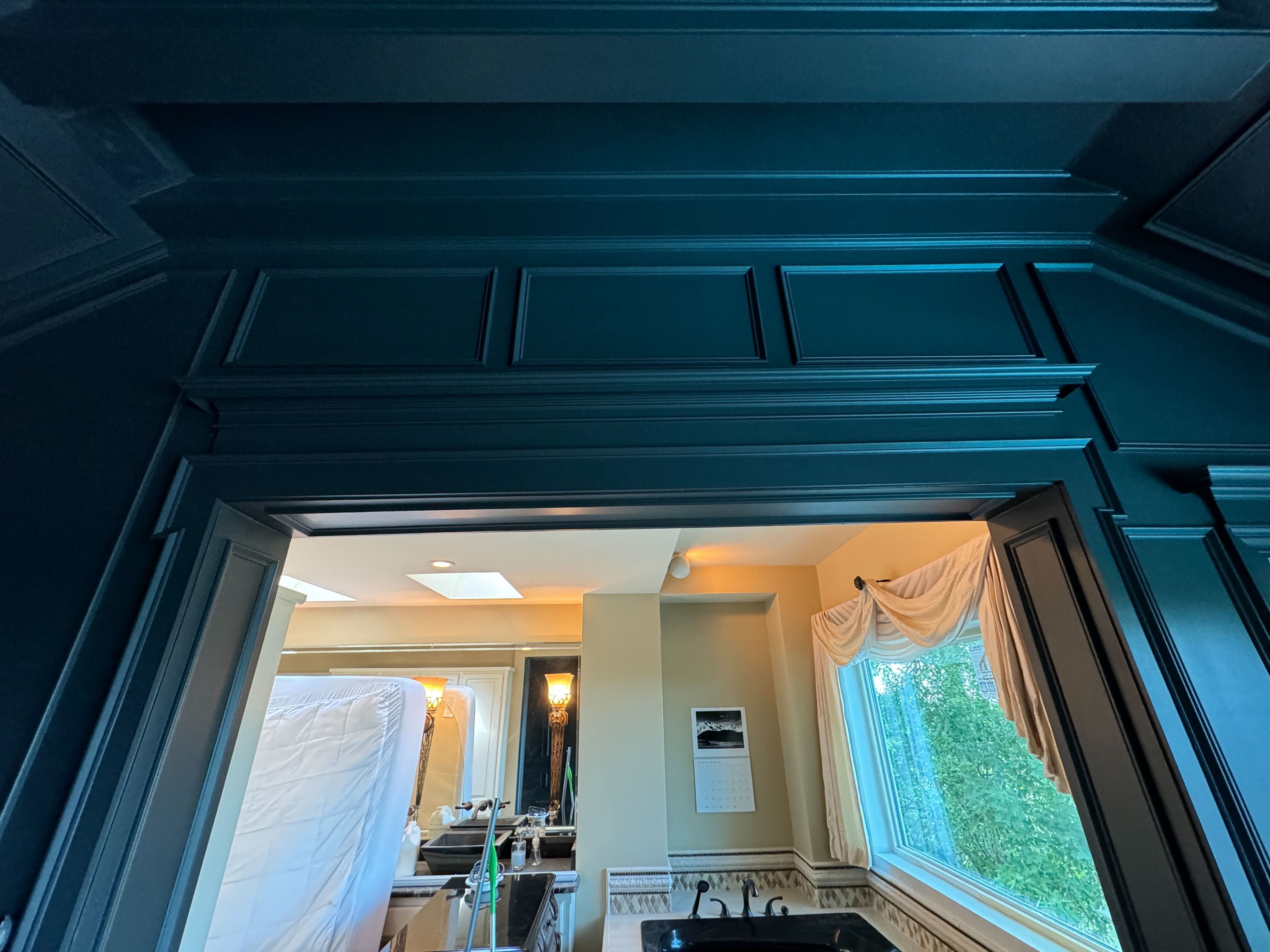 Luxury finished living room remodel